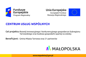 CUW rozwój Subregionu Tarnowskiego